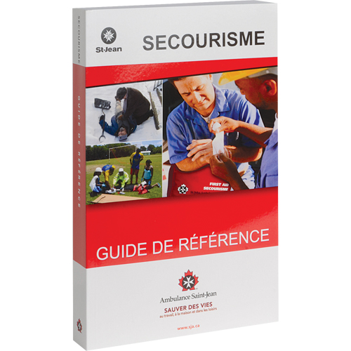 Guides de premier soins de l'ambulance Saint-Jean Distribution Industrielle GC