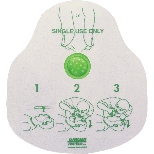 CPR Faceshield, Single Use Faceshield, Class 2 Distribution Industrielle GC