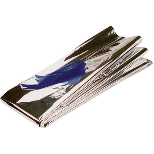 Couvertures de secours aluminis&eacute;es, Polyester aluminis&eacute; Distribution Industrielle GC