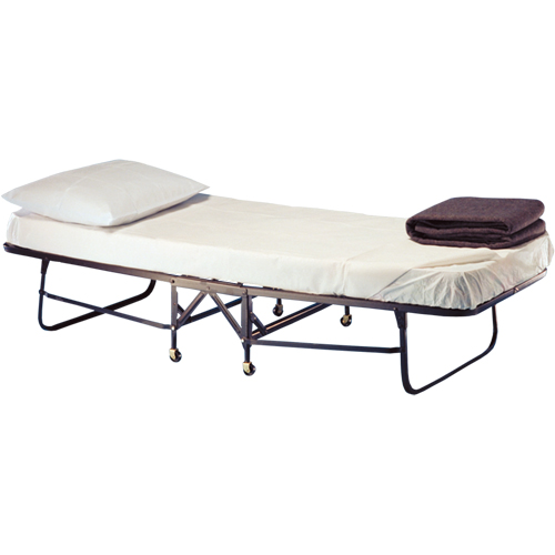 Lits pliants sur roulettes avec matelas Distribution Industrielle GC
