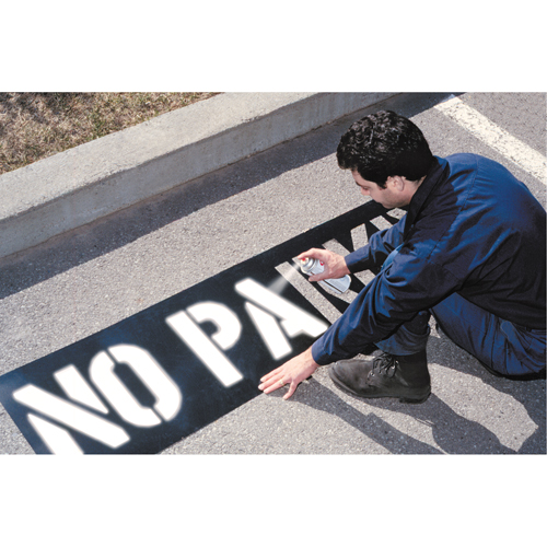 Pochoirs pour parc de stationnement, Anglais, 12" Distribution Industrielle GC