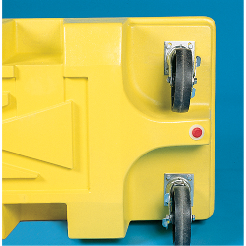 Chariots Poly-Spillcart, 66,5" lo x 29" la x 43,9" h, Cap. de d&eacute;versement 57 gal. US Distribution Industrielle GC