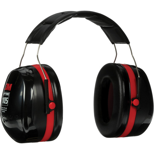 Peltor Optime 105 Series Earmuffs, Headband, 30 NRR dB Distribution Industrielle GC