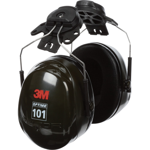 Serres-t&ecirc;tes de s&eacute;rie Peltor Optime 101, Fixation pour casque, 24 NRR dB Distribution Industrielle GC