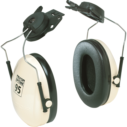 Peltor Optime 95 Series Earmuffs, Cap Mount, 21 NRR dB Distribution Industrielle GC
