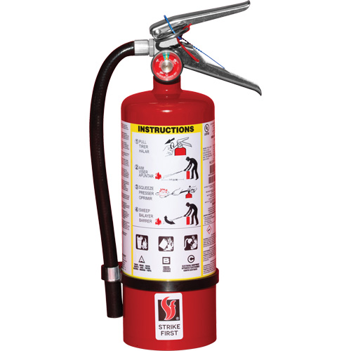 Extincteur d'incendie, ABC, Capacit&eacute; 5 lb Distribution Industrielle GC
