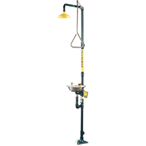 Combinaison de douche & douche oculaire/faciale a&eacute;r&eacute;e Safe-T-Zone Distribution Industrielle GC