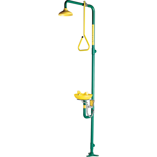 Combinaison de douche & douche oculaire/faciale a&eacute;r&eacute;e Safe-T-Zone Distribution Industrielle GC