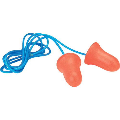 Bouchons d'oreilles en mousse Maximum de Howard Leight, Vrac - Boîte, Avec cordon Distribution Industrielle GC