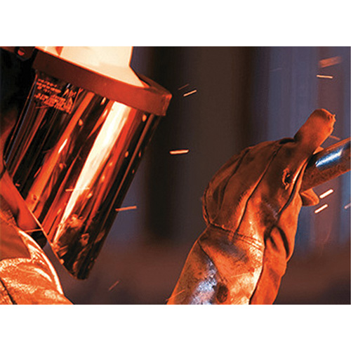 Harnais de t&ecirc;te avec visi&egrave;re, Polycarbonate, Suspension Rochet Distribution Industrielle GC