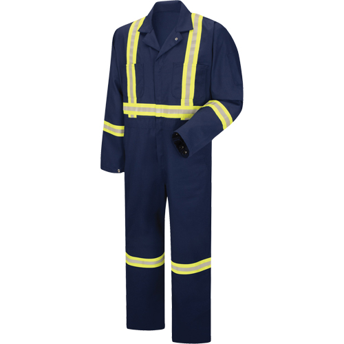 Combinaisons &agrave; visibilit&eacute; sup&eacute;rieure, Hommes, Bleu marine, Taille 38 Distribution Industrielle GC