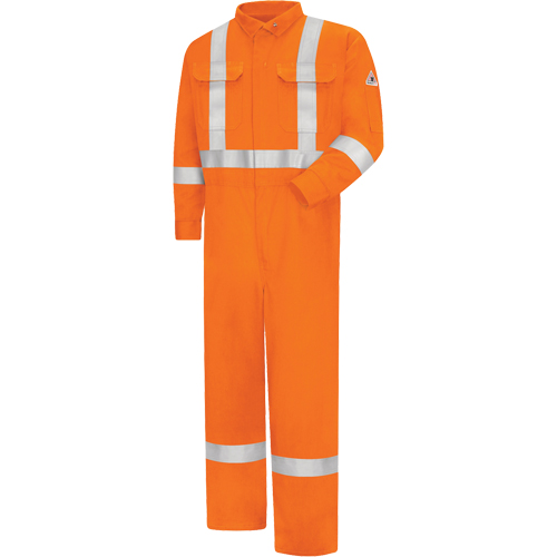 CSA Compliant 7 oz. Ultra Soft&reg; Coveralls, Men's, Orange, Size 38 Distribution Industrielle GC