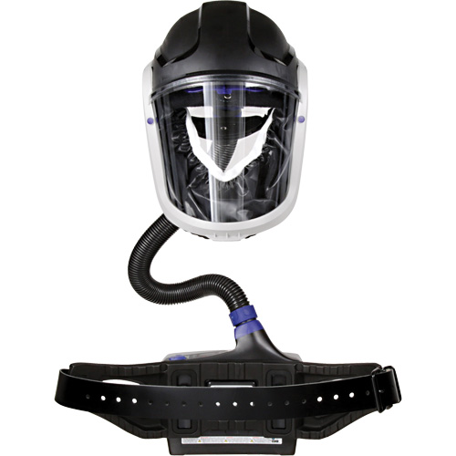 Trousse industrielle lourde pour APR motoris&eacute; TR-600 de Versaflo, Capuchon & visi&egrave;re, Pile Lithium-ion Distribution Industrielle GC