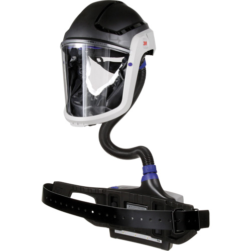 Trousse industrielle lourde pour APR motoris&eacute; TR-600 de Versaflo, Capuchon & visi&egrave;re, Pile Lithium-ion Distribution Industrielle GC