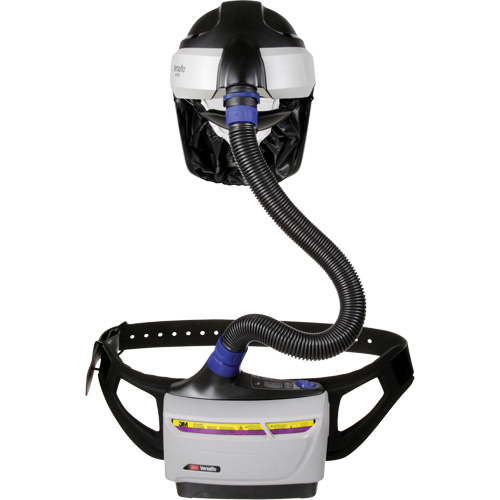 Trousse industrielle lourde pour APR motoris&eacute; TR-600 de Versaflo, Capuchon & visi&egrave;re, Pile Lithium-ion Distribution Industrielle GC