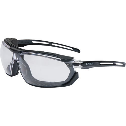 Lunettes de s&eacute;curit&eacute; &eacute;tanches Uvex Tirade, Lentille Transparent, Antibu&eacute;e, ANSI Z87+/R&eacute;pond ou surpasse la norme CSA Z94.3 Distribution Industrielle GC