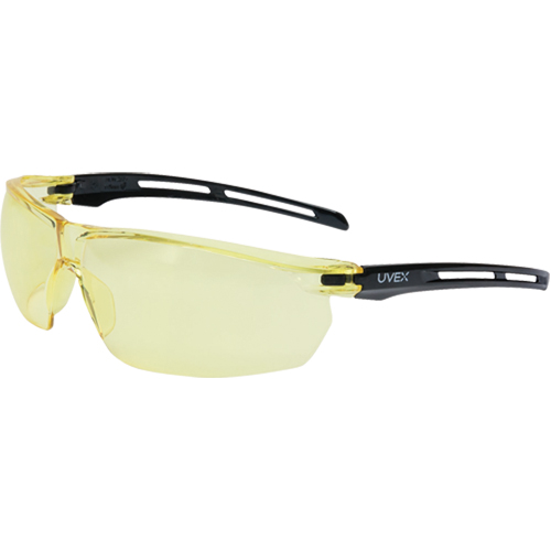 Lunettes de s&eacute;curit&eacute; &eacute;tanches Uvex Tirade, Lentille Ambr&eacute;e, Antibu&eacute;e, ANSI Z87+/R&eacute;pond ou surpasse la norme CSA Z94.3 Distribution Industrielle GC