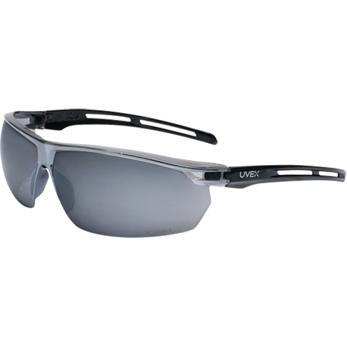 Lunettes de s&eacute;curit&eacute; &eacute;tanches Uvex Tirade, Lentille Argent/Miroir, Antibu&eacute;e, ANSI Z87+/R&eacute;pond ou surpasse la norme CSA Z94.3 Distribution Industrielle GC