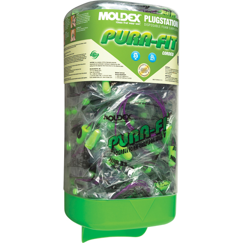 PlugStation&reg; with Corded Pura-Fit&reg; Earplugs Distribution Industrielle GC
