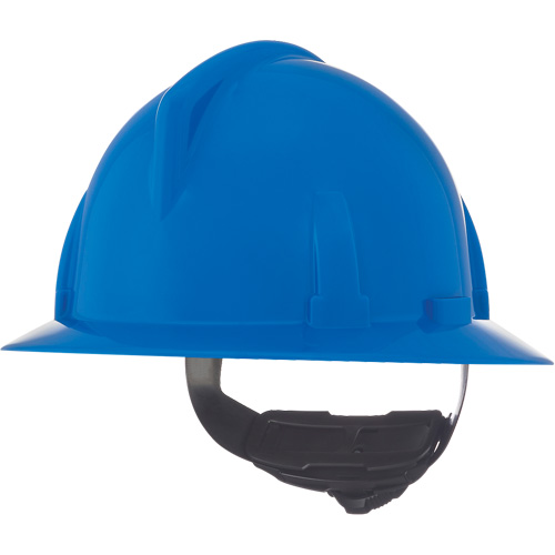 Casques de s&eacute;curit&eacute; &agrave; bordure compl&egrave;te TopGard, R&eacute;pond aux normes CSA type 1, Suspension Rochet, Non ventil&eacute; Distribution Industrielle GC