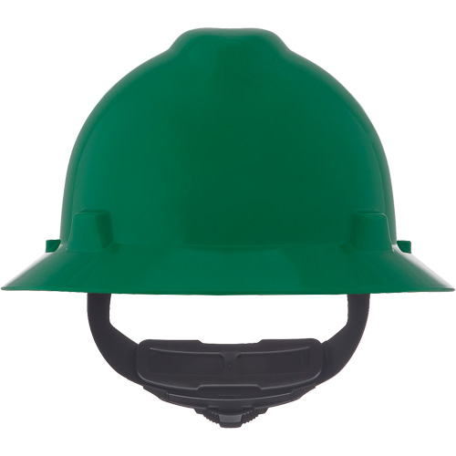 Casques de s&eacute;curit&eacute; &agrave; bordure compl&egrave;te V-Gard, R&eacute;pond aux normes CSA type 1, Suspension Rochet, Non ventil&eacute; Distribution Industrielle GC