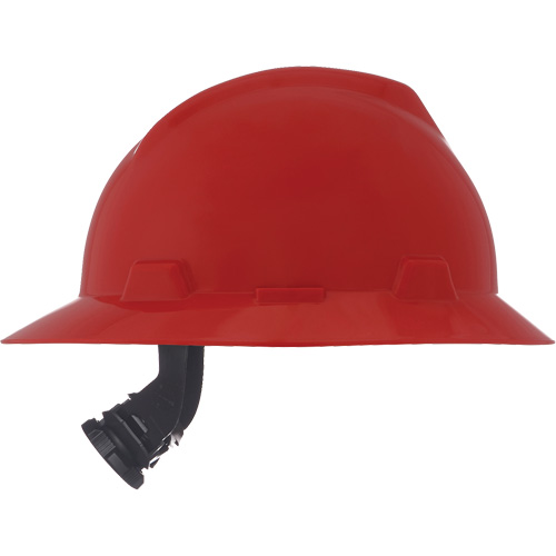 Casques de s&eacute;curit&eacute; &agrave; bordure compl&egrave;te V-Gard, R&eacute;pond aux normes CSA type 1, Suspension Rochet, Non ventil&eacute; Distribution Industrielle GC