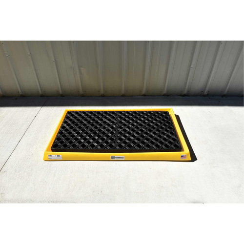 Plateaux Ultra-Containment Tray, 54" lo x 29,8" la x 3,5" h, Cap. de d&eacute;versement 14 gal. US Distribution Industrielle GC