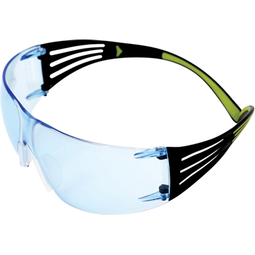 Lunettes de s&eacute;curit&eacute; SecureFit s&eacute;rie 400, Lentille Bleu, Antibu&eacute;e/Anti-&eacute;gratignures, ANSI Z87+/R&eacute;pond ou surpasse la norme CSA Z94.3 Distribution Industrielle GC