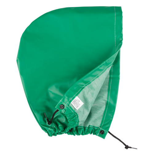 Capuchons imperm&eacute;ables AcidBasic r&eacute;sistants aux produits chimiques et &agrave; l'acide, Taille unique, Vert, Polyester Distribution Industrielle GC