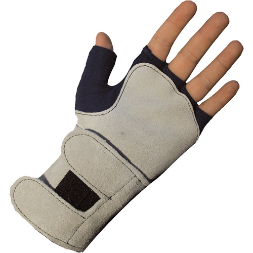 Gant antichocs avec support de poignet, Petit, Paume en Synth&eacute;tique, Poignet &agrave; enfiler Distribution Industrielle GC