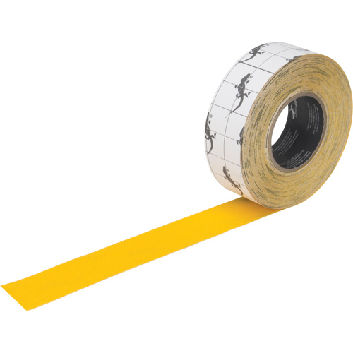 Ruban antid&eacute;rapant de premi&egrave;re qualit&eacute;, 2" x 60', Jaune Distribution Industrielle GC