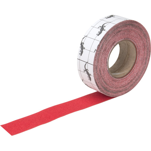 Ruban antid&eacute;rapant de premi&egrave;re qualit&eacute;, 2" x 60', Rouge Distribution Industrielle GC