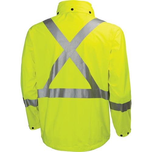 Veste imperm&eacute;able Narvik , Polyester, Jaune lime haute visibilit&eacute;, Petit Distribution Industrielle GC