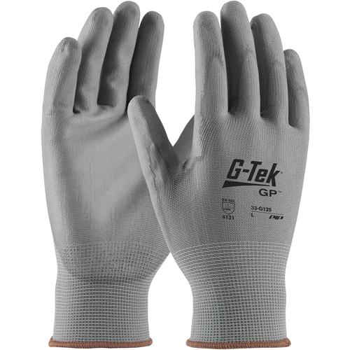 Gants enduits G-Tek 33G-165, 9/Grand, R&ecirc;vetement Polyur&eacute;thane, Calibre 13, Enveloppe en Nylon Distribution Industrielle GC