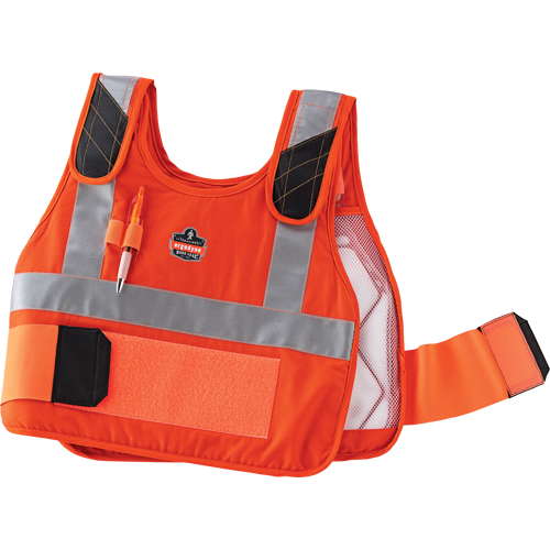 6215HV Phase Change Cooling Vests, Small/Medium, Orange Distribution Industrielle GC