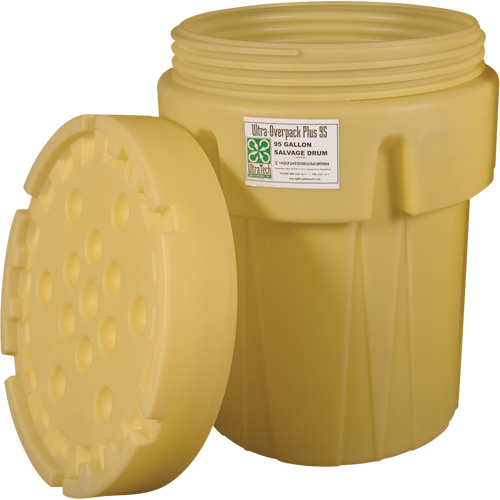 Ultra-Overpacks&reg; Drum, 95 gal., Stationary Distribution Industrielle GC