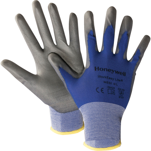 Gants mod&egrave;le WE50 Lite North Workeasy, 9/Grand, R&ecirc;vetement Polyur&eacute;thane, Calibre 18, Enveloppe en Nylon Distribution Industrielle GC