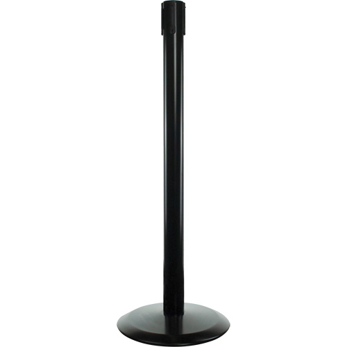 Poteaux receveurs marins, Hauteur de 38", Noir Distribution Industrielle GC