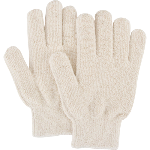 Heat-Resistant Gloves, Terry Cloth, Large, Protects Up To 212° F (100° C) Distribution Industrielle GC