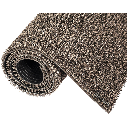 Astro-Plus Mat, Polyethylene, Scraper Type, Textured Pattern, 3-3/10' x 4', Brown Distribution Industrielle GC