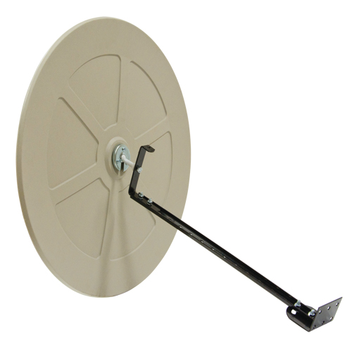 Convex Mirror with Bracket, Indoor/Outdoor, 30" Diameter Distribution Industrielle GC
