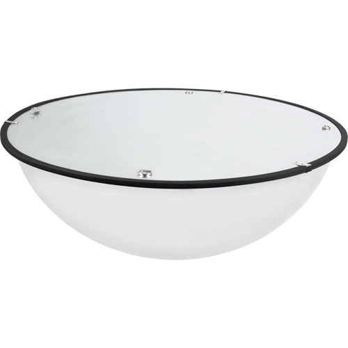 Miroir en d&ocirc;me 360°, D&ocirc;me complet, Dessus ferm&eacute;, Diam&egrave;tre 18" Distribution Industrielle GC