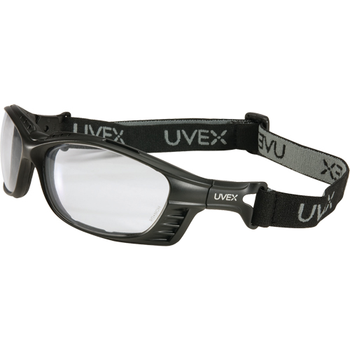 Lunettes de s&eacute;curit&eacute; Uvex Livewire avec lentilles HydroShield, Lentille Transparent, Antibu&eacute;e, ANSI Z87+/R&eacute;pond ou surpasse la norme CSA Z94.3 Distribution Industrielle GC