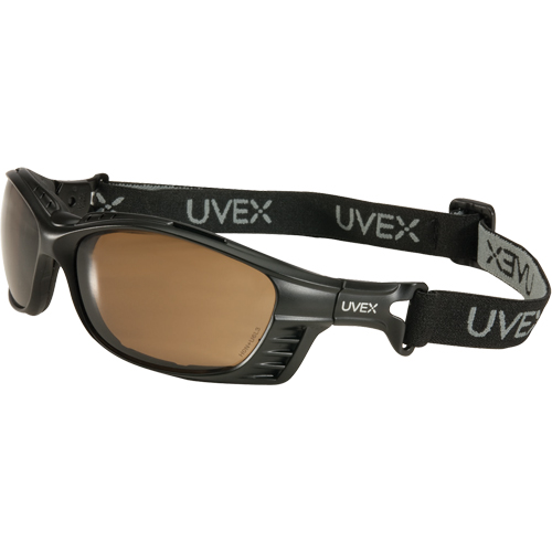 Lunettes de s&eacute;curit&eacute; Uvex Livewire avec lentilles HydroShield, Lentille Espresso, Antibu&eacute;e, R&eacute;pond ou surpasse la norme CSA Z94.3 Distribution Industrielle GC