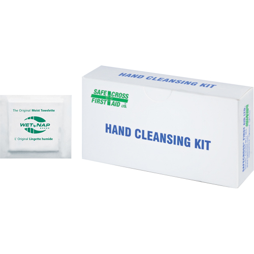 Lingettes humides nettoyantes pour les mains, Serviette Distribution Industrielle GC