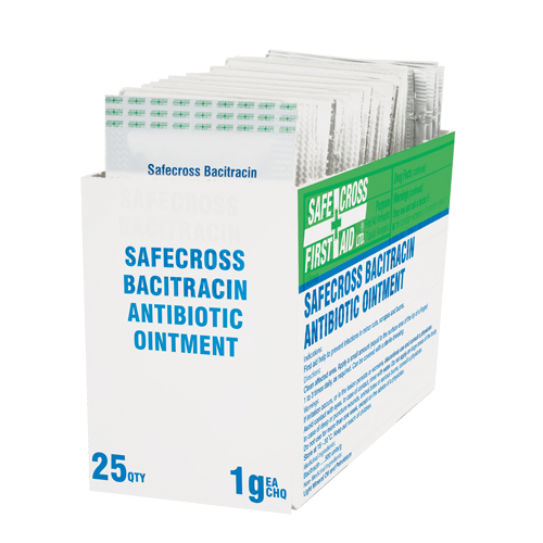 Traitement topique de premiers soins au zinc &agrave; bacitracine, Cr&egrave;me, Classe 1 Distribution Industrielle GC