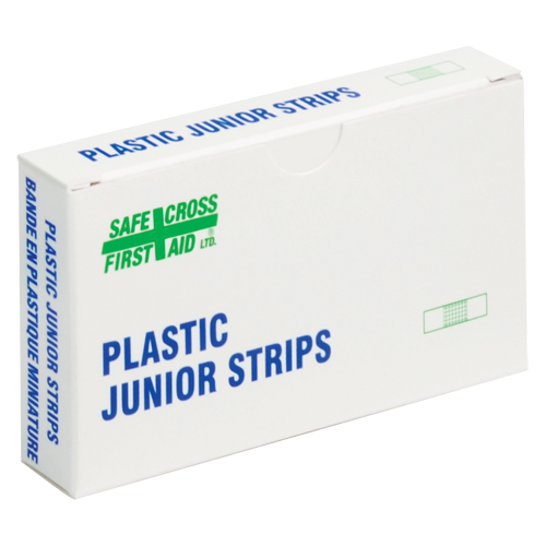 Junior Strips Bandages, Rectangular/Square, 1-1/2", Plastic, Non-Sterile Distribution Industrielle GC