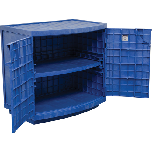 Armoire en poly&eacute;thyl&egrave;ne pour produits corrosifs et acides, 24 gal., 36" x 35" x 25" Distribution Industrielle GC