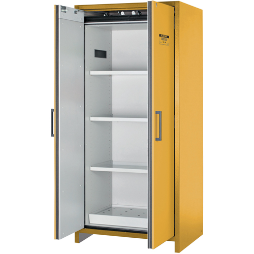 Armoire d'entreposage 90 minutes s&eacute;curitaire et conforme &agrave; la norme EN, 30 gal., 2 Porte(s), 35,16" La x 76,89" h x 24,21" p Distribution Industrielle GC