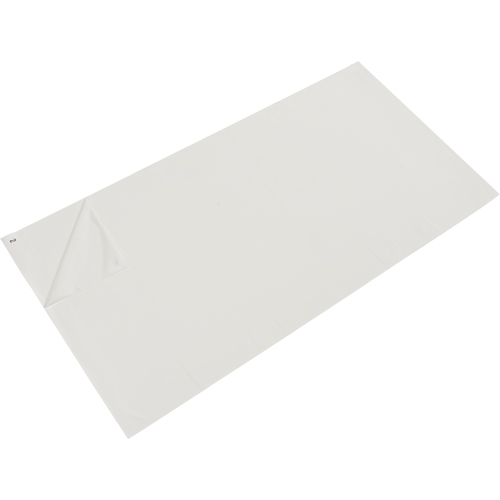 Tapis pelables de rechange pour salle blanche, &eacute;paisseur 1,57 mils, 1-1/2' la, 3' lo x Blanc Distribution Industrielle GC
